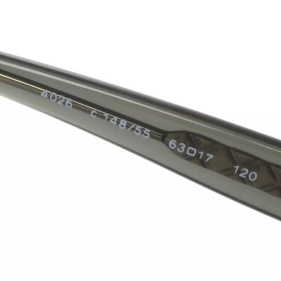 Chanel Sunglasses Eyewear Gray Small Good L2684708 63□17 115092 - Picture 4 of 7